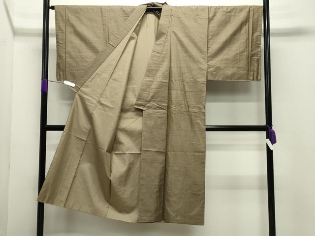 平和屋着物●男性 本場大島紬 アンサンブル 140亀甲 総詰め 工房夢創庵謹製 証紙付き 正絹 逸品 CABC8032gh