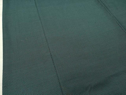 平和屋着物●男性 紬 アンサンブル 100亀甲 総詰め 正絹 逸品 CABC8033gh