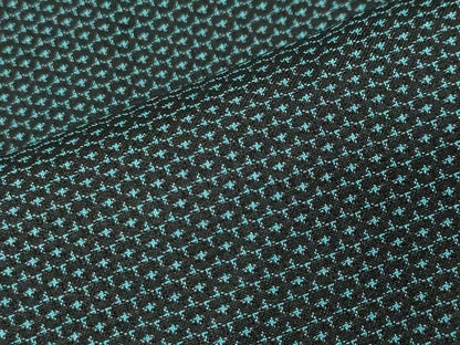 平和屋着物●男性 紬 アンサンブル 100亀甲 総詰め 正絹 逸品 CABC8033gh