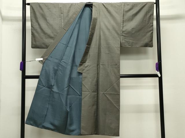 平和屋着物●男性 本場大島紬 アンサンブル 120亀甲 総詰め 正絹 逸品 CABC8036gh