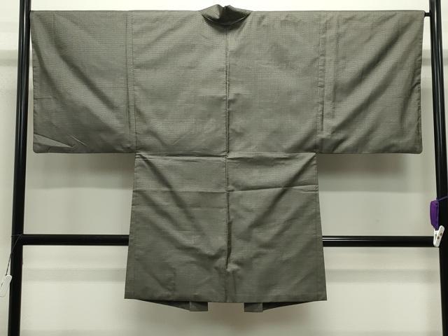 平和屋着物●男性 本場大島紬 アンサンブル 120亀甲 総詰め 正絹 逸品 CABC8036gh