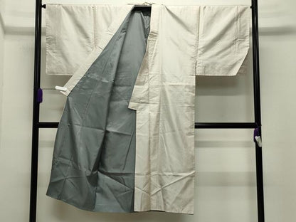 平和屋着物●男性 紬 アンサンブル 網代織り 正絹 逸品 未使用 CABC8038gh