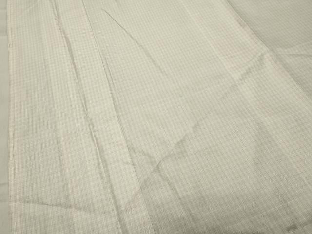 平和屋着物●男性 紬 アンサンブル 網代織り 正絹 逸品 未使用 CABC8038gh