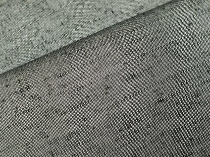 平和屋着物●男性 紬 髭紬羽織セット 色無地 灰色 正絹 逸品 未使用 CABC8042gh
