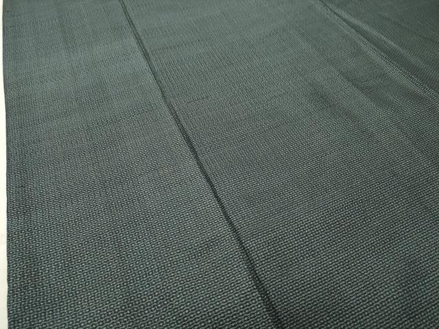 平和屋着物●男性 本場大島紬 アンサンブル 80亀甲 総詰め 正絹 逸品 CABC8044gh