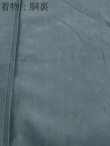 平和屋着物●男性 紬 アンサンブル 虫襖色 正絹 逸品 CABC8045gh