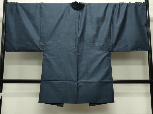 平和屋着物●男性 本場大島紬 アンサンブル・長襦袢セット 100亀甲 総詰め キングサイズ 正絹 逸品 未使用 CABC8046gh