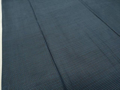 平和屋着物●男性 本場大島紬 アンサンブル・長襦袢セット 亀甲文様 正絹 逸品 CABC8047gh
