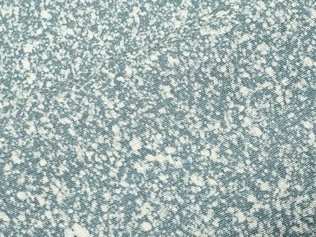 平和屋着物●上質な小紋 作家物 たたき染め 正絹 逸品 CABC8049gh
