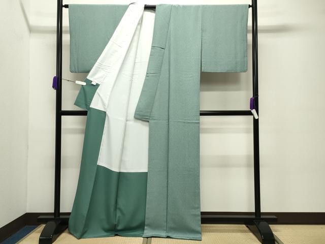 平和屋着物●江戸小紋 鮫小紋柄 洗える着物 CABC8052gh