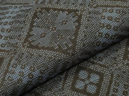 平和屋着物●本場大島紬 龍郷絣 正絹 逸品 CABC8064gh