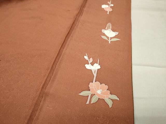 平和屋着物●訪問着 駒刺繍 雪輪松竹梅文 暈し染め 金銀彩 正絹 逸品 CABC8069gh