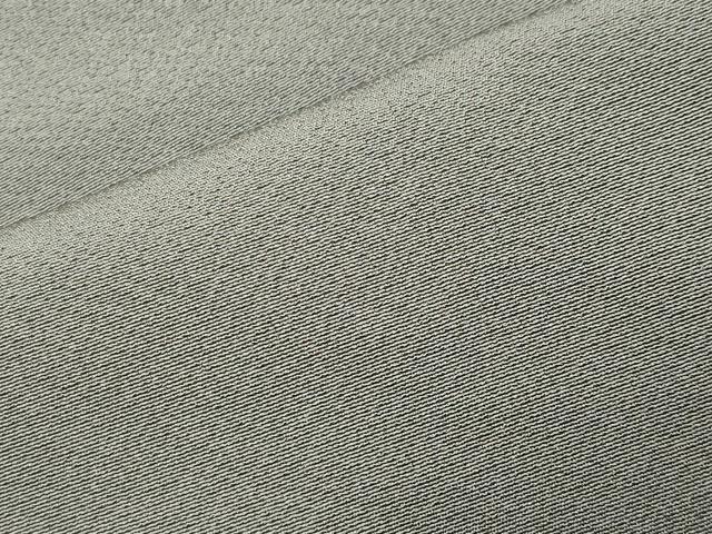 平和屋着物●上質な色無地 鼠色 正絹 逸品 CABC8070gh
