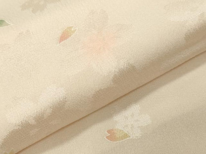 平和屋着物●長襦袢 袷 作家物 絞り 花ふぶき 暈し染め 正絹 逸品 CABC8074gh