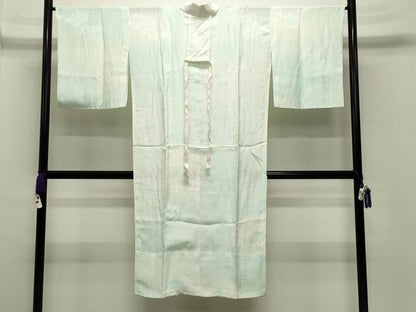 平和屋着物●長襦袢 無双仕立て 亀甲地紋 暈し染め 正絹 逸品 CABC8077gh