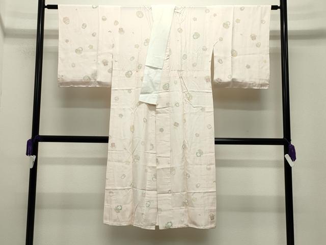 平和屋着物●長襦袢 無双仕立て だるま 正絹 逸品 CABC8079gh
