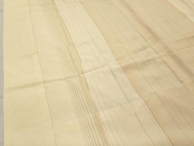 平和屋着物●長襦袢 無双仕立て 間道 正絹 逸品 未使用 CABC8080gh