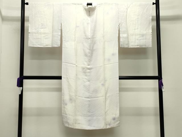 平和屋着物●長襦袢 無双仕立て 檜扇花地紋 暈し染め 正絹 逸品 CABC8084gh