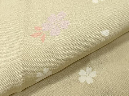 平和屋着物●長襦袢 無双仕立て 舞梅文 暈し染め 正絹 逸品 CABC8085gh