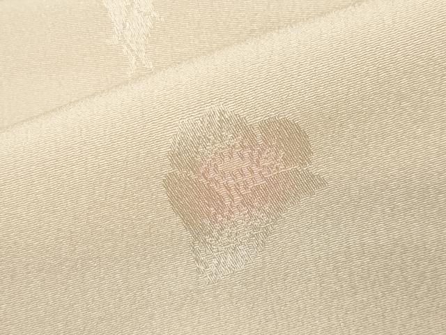 平和屋着物●長襦袢 袷 枝椿地紋 暈し染め 正絹 逸品 CABC8089gh