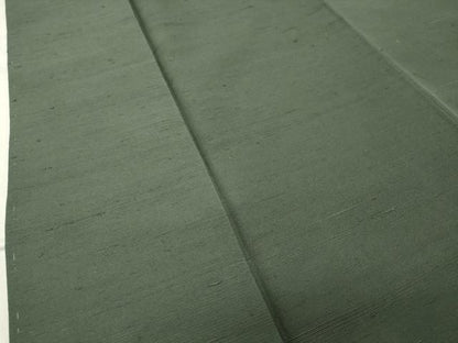 平和屋着物●男性 紬 アンサンブル 色無地 岩井茶色 正絹 逸品 未使用 CABC8093gh