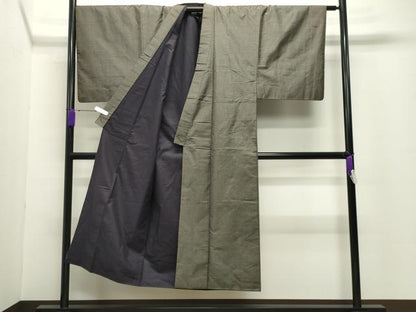 平和屋着物●男性 本場大島紬 アンサンブル 100亀甲 総詰め 正絹 逸品 CABC8094gh