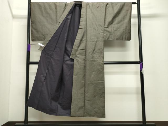 平和屋着物●男性 本場大島紬 アンサンブル 100亀甲 総詰め 正絹 逸品 CABC8094gh