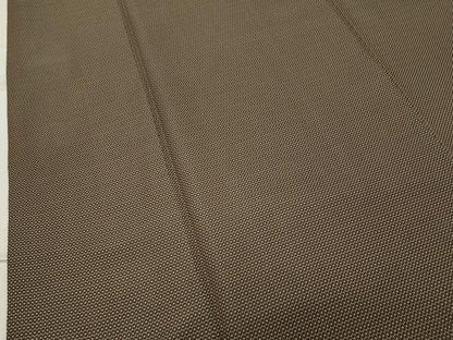 平和屋着物●男性 紬 アンサンブル・長襦袢セット 120亀甲 総詰め 正絹 逸品 CABC8095gh