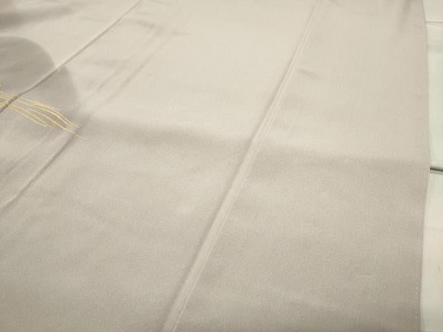 平和屋着物●訪問着 刺繍 稲穂 遠山風景文 暈し染め 金彩 正絹 逸品 CABC8097gh