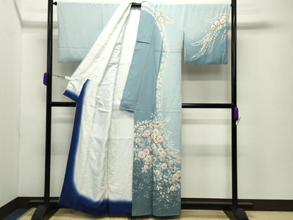 平和屋着物●訪問着 辻が花 絞り 暈し染め 正絹 逸品 CABC8098gh
