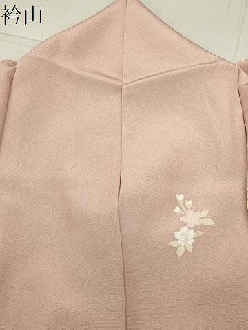 平和屋着物●訪問着 駒刺繍 地紙宝尽くし花文 暈し染め 金銀彩 正絹 逸品 CABC8129gh