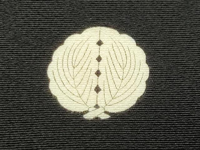 平和屋着物●豪華黒留袖 友禅 作家物 飛鶴松竹梅文 暈し染め 正絹 逸品 CABC8130gh