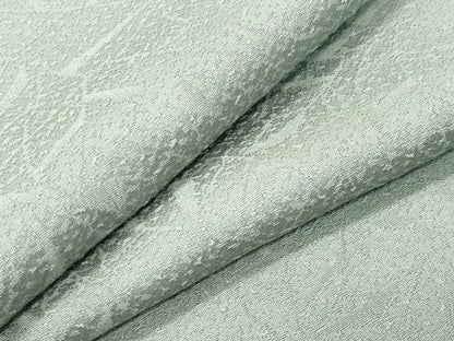 平和屋着物●上質な色無地　吉祥地紋　千草鼠色　正絹　逸品　CABC8174gh