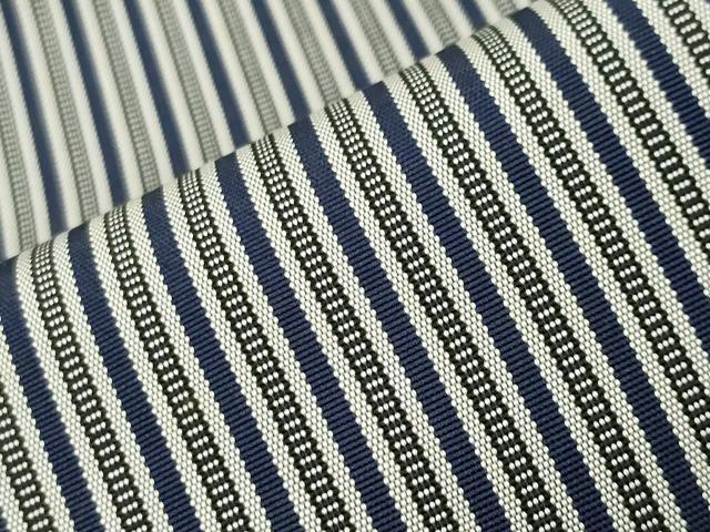 平和屋着物●男性　馬乗り袴　縞　正絹　逸品　CABC8181gh