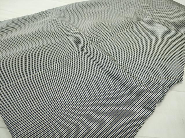 平和屋着物●男性　馬乗り袴　縞　正絹　逸品　CABC8181gh