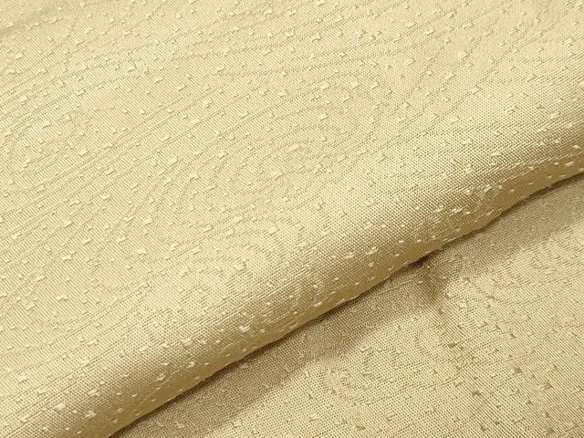 平和屋着物●上質な色無地　立波地紋　蒸栗色　正絹　逸品　未使用　CABC8187gh