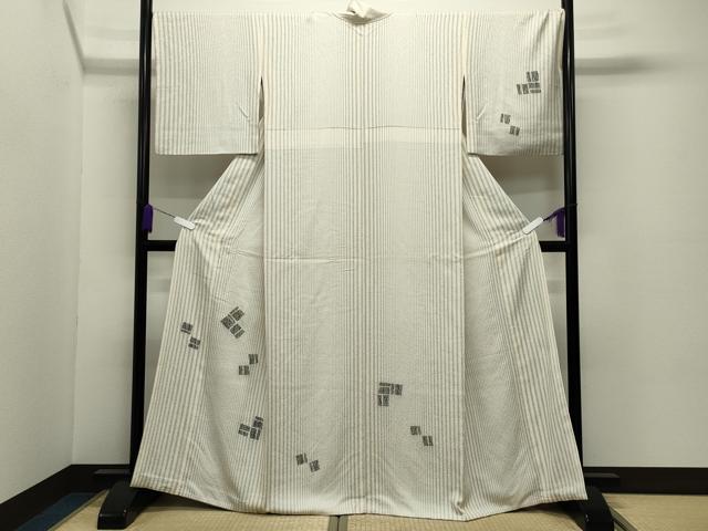 平和屋着物●訪問着 刺繍 色紙吉祥文 金彩 正絹 逸品 CABC8220gh
