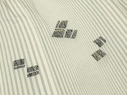 平和屋着物●訪問着 刺繍 色紙吉祥文 金彩 正絹 逸品 CABC8220gh