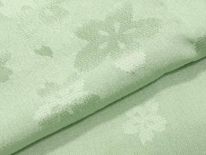 平和屋着物●長襦袢 無双仕立て 舞桜地紋 暈し染め 正絹 逸品 未使用 CABC8222gh