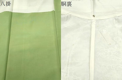 平和屋着物●上質な紬　人物花文　正絹　逸品　未使用　CABC8225gh