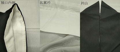 平和屋着物●創業460年・千總　黒留袖　駒刺繍　浜松水車草花文　金彩　正絹　逸品　CABC8229gh