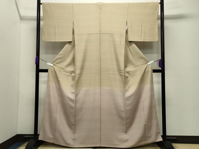 平和屋着物●豪華色留袖　お召地　霞文　暈し染め　正絹　逸品　CABC8239gh