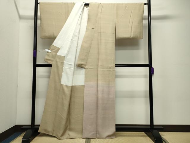 平和屋着物●豪華色留袖　お召地　霞文　暈し染め　正絹　逸品　CABC8239gh