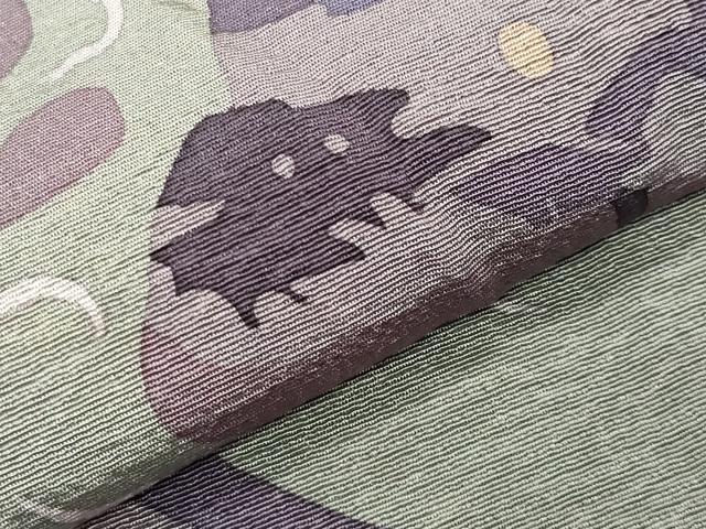 平和屋着物●訪問着　作家物　遠山風景文　正絹　逸品　未使用　CABC8258gh