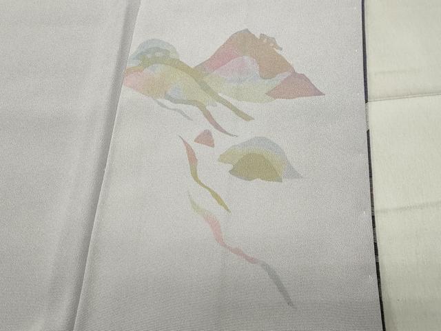 平和屋着物●訪問着　作家物　遠山風景文　正絹　逸品　未使用　CABC8258gh