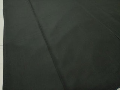 平和屋着物●男性　黒紋付　羽織セット　羽裏：風景文　キングサイズ　正絹　逸品　CABC8288gh