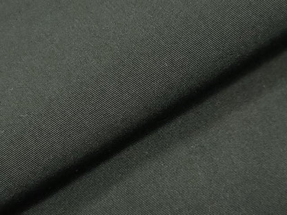 平和屋着物●男性　黒紋付　羽織セット　羽裏：風景文　キングサイズ　正絹　逸品　CABC8288gh