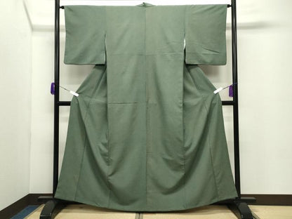 平和屋着物●江戸小紋　鮫小紋柄　洗える着物　CABC8290gh