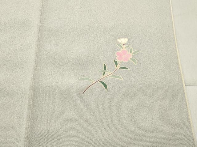 平和屋着物●訪問着　友禅　作家物　花籠文　暈し染め　正絹　逸品　CABC8293gh