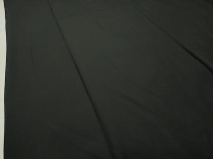 平和屋着物●男性　黒紋付　羽織セット　羽裏：地紙人物風景文　正絹　逸品　CABC8302gh